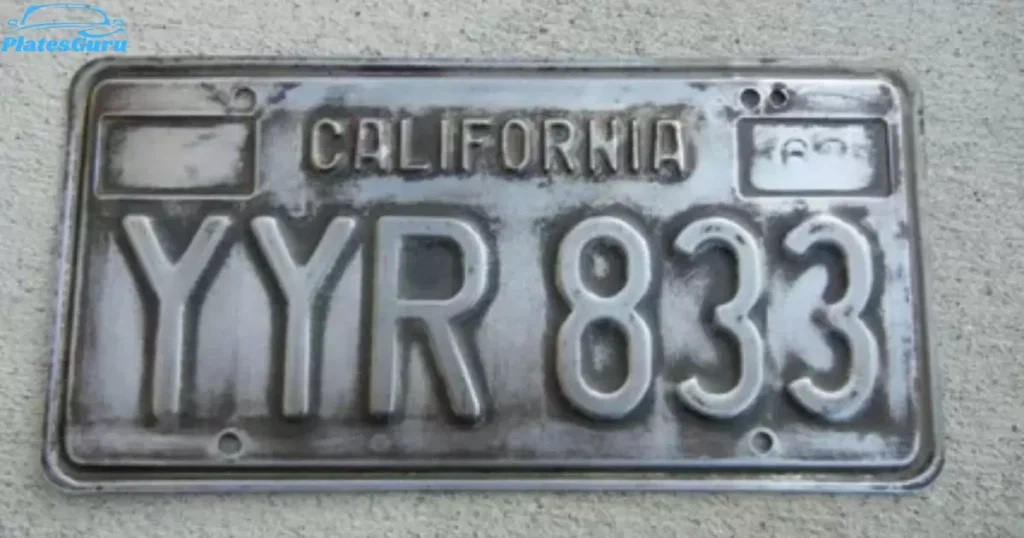 Can I Paint My License Plate Black In California