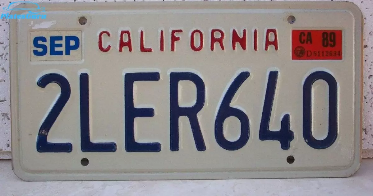 Can I Throw Away Old License Plates In California